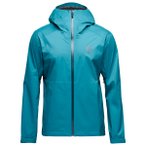 Black Diamond - Fineline Stretch Shell - Regenjacke Gr XL türkis