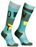 Ortovox - Merinowollsocken - Freeride Long Socks Cozy W Ice Waterfall für Damen