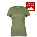 Stoic - Women's Merino145 NehrenSt. T-Shirt - Merinoshirt Gr XS oliv