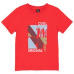 Color Kids - Kid's T-Shirt with Print S/S 742675 - T-Shirt Gr 92 rot