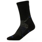 Smartwool - Performance Run Zero Cushion Mid Crew - Laufsocken 38-41 schwarz
