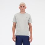 New Balance Athletics Run Herren Laufshirt ( Grau L Größe,)