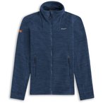 Bergans Hareid Fleece  Damen  Fleecejacke blau Größe S Trekking  Elastisch Pol