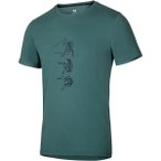 Ocun Herren Classic T Kinderkopf T-Shirt (Größe M, gruen)