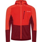 Vaude Monviso  Grid Fleece  Herren  Fleecejacke rot Größe L Trekking  Atmungsa