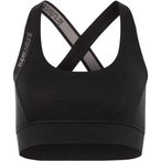 Super.Natural Rubberrib Sport BH Damen  Sport-BHs schwarz Größe XS Yoga  Hautf