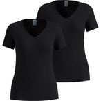 Odlo Active Light 2er Pack  Damen  Kurzarm Unterhemden schwarz Größe XL   Atmu