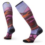 Smartwool - Women's Ski Zero Cushion Floral Field Print OTC - Skisocken 34-37 li