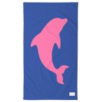 Slowtide - Bottle Nose Towel - Badehandtuch Gr 89 x 165 cm lila