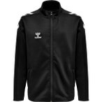 HUMMEL Unisex Kids hmlCORE XK POLY ZIP SWEAT KIDS, Größe 128 in Schwarz