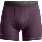 Ortovox Men's 185 Rock'n'Wool Boxer - Boxershorts M dark wild berry