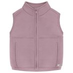 Huttelihut - Kid's Vest Wool Brushed Inside - Merinoweste Gr 98 rosa