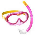 Mares - Kid's Dilly - Schnorchelset gelb/rosa