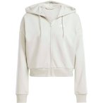 ADIDAS Damen Kapuzensweat Essentials 3-Streifen French Terry, Größe XL in Grau