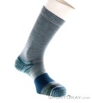 Ortovox Alpine Mid Damen Socken-Türkis-42-44