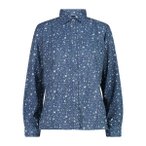 Campagnolo Damen Hemden lg.Arm Da WOMAN SHIRT, Größe 48 in Schwarz