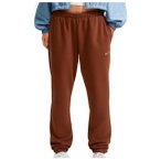 Nike - Women's Studio Fleece MW MR Std Cuffed Pant - Trainingshose Gr XS braun