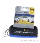 Cocoon Mummy Liner Seidenschlafsack-Blau-One Size