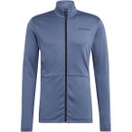 ADIDAS Herren Sweatshirt MT Full Z Fleec, Größe XXL in Blau