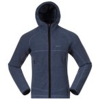 Bergans - Vaagaa Merino Terry Midlayer Hoodie - Fleecejacke Gr XL blau