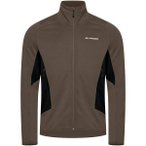 VAUDE Herren Unterjacke Me Monviso Fleece FZ Jacket II, Größe S in Braun