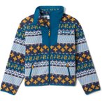 COLUMBIA Kinder Rolli Sequoia Grove Printed Full Zip Fleece, Größe S in Blau