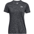 UNDER ARMOUR Damen Shirt TECH SSC- TWIST, Größe S in Grau