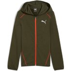 PUMA Kinder Kapuzensweat ACTIVE SPORTS Hoodie Full-Zip TR B, Größe 176 in Grü