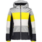CMP Kinder Jacke KID G JACKET FIX HOOD, Größe 176 in Silber