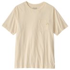 Patagonia - Fitz Roy Massif Pocket Tee - T-Shirt Gr S beige