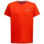 La Sportiva Boulder T-Shirt für Kinder, 140, cherry tomato