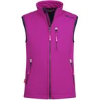 Trollkids Trollfjord Weste Kinder  Softshellwesten pink Größe 164 Trekking  Wi