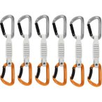 MAMMUT Sender Keylock 12 cm 6-Pack Quickdraws, Größe 12 in Grau