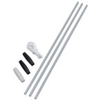 Outwell - Duratec Stangen-Set - Campingzubehör Gr 11 mm schwarz
