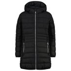 CMP - Girl's Down Coat Fix Hood Taffeta - Mantel Gr 98 schwarz