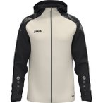 JAKO Unisex Kapuzenjacke Sonic, Größe 4XL in Weiß