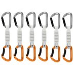 Mammut Sender Keylock Quickdraw Express Set, 12cm, 6er Pack, light grey-gold