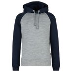 Stoic - Kid's MerinoFlatFleece240 SolbergSt. Hoody - Merinohoodie Gr 128 grau