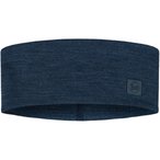 Buff Merino Wide   Stirnbänder blau Größe ONE SIZE Trekking  Hautfreundlich M