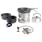Trangia - 25-8 Sturmkocher mit Primus Gasbrenner - Gaskocher Gr 1140 g grau/schw