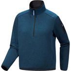 Arc'teryx Covert Zip Neck  Damen  Longsleeves blau Größe S Trekking  Atmungsak