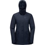 JACK WOLFSKIN Damen Wanderjacke "Kiruna Trail", Größe XS in Schwarz