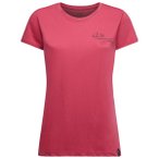 La Sportiva - Women's Climb Flower T-Shirt - T-Shirt Gr S rosa/rot
