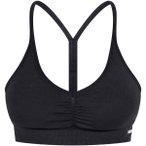 SMILODOX Sport BH Solid Scrunch Icon, Größe XL in Braun