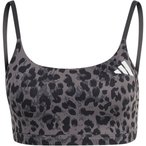 adidas Optime Essentials Leopard Light Support Sport BH Damen  Sport-BHs weiss G