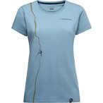 La Sportiva Route  Damen  T-Shirts blau Größe S Bouldern | Sportklettern | Lif