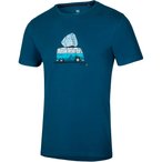 Ocun Classic T Bus-Stone  Herren  T-Shirts blau Größe S Trekking Elastisch