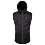 Grüezi Bag - Lightful DownWool Vest - Daunenweste Gr XL schwarz/grau