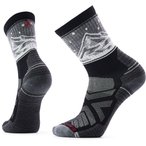 Smartwool Hike Light Cushion Valley View Crew  Herren  Wandersocken schwarz Grö