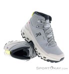 On Cloudrock Mid Waterproof Damen Wanderschuhe-Grau-6